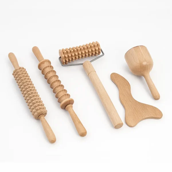 Osnovni set za maderoterapiju tela